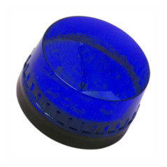 SINALIZADOR LED INTERMITENTE AZUL 12V