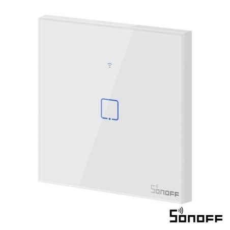 INTERRUPTOR PAREDE TÁTIL WIFI 1 GANG SONOFF