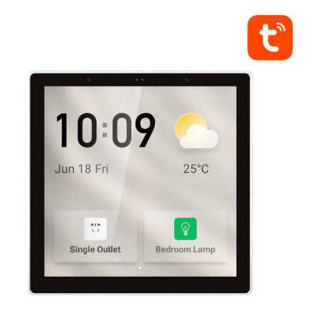ECRÃ TÁTIL INTELIGENTE HMI WIFI BT ZIGBEE TUYA AVATTO