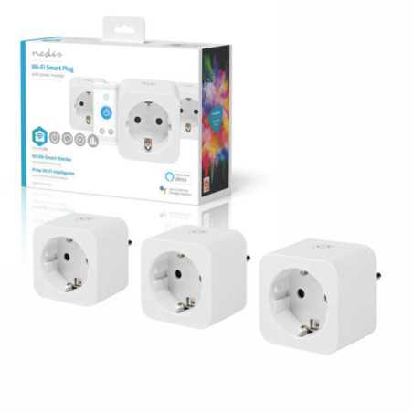 CONJUNTO 3 TOMADAS ELÉTRICAS SCHUKO WIFI C APP