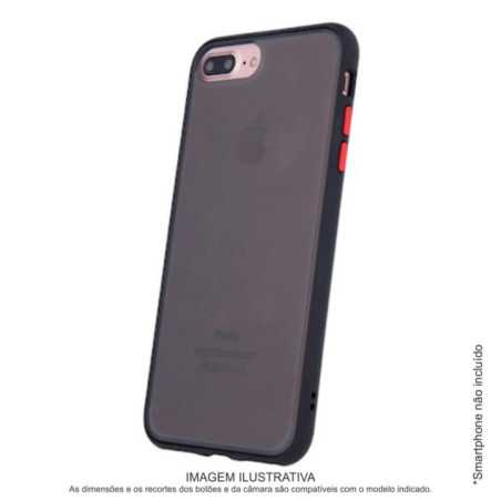 CAPA TPU ANTICHOQUE PRETA P IPHONE XXS