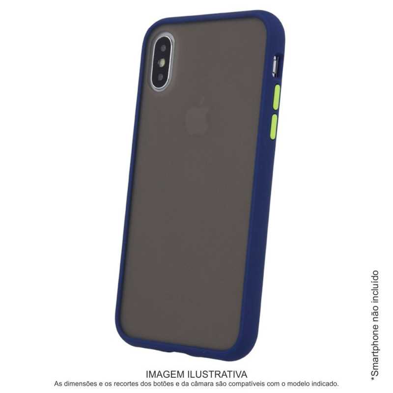 CAPA TPU ANTICHOQUE MARINHO P IPHONE XS MAX