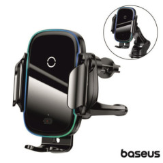 SUPORTE TELEMÓVEL C CARREGADOR INDUÇÃO QI 15W BASEUS