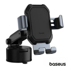 SUPORTE TELEMÓVEL GRAVITY C VENTOSA PRETO BASEUS