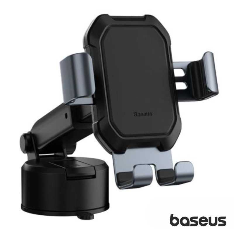 SUPORTE TELEMÓVEL GRAVITY C VENTOSA PRETO BASEUS