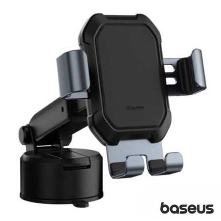 SUPORTE TELEMÓVEL GRAVITY C VENTOSA PRETO BASEUS