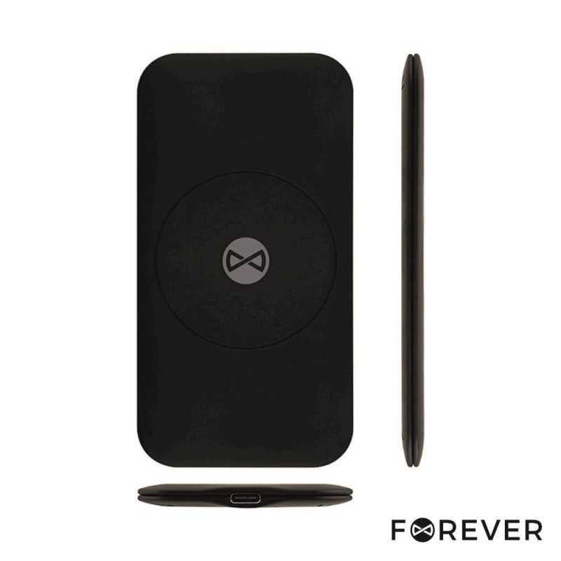 CARREGADOR POR INDUÇÃO PRETO QI 15W FOREVER