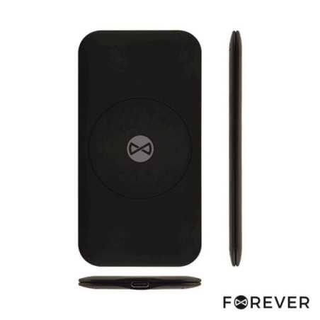 CARREGADOR POR INDUÇÃO PRETO QI 15W FOREVER