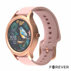 SMARTWATCH P ANDROID IOS PRETO FOREVIVE3 ROSE GOLD FOREVER