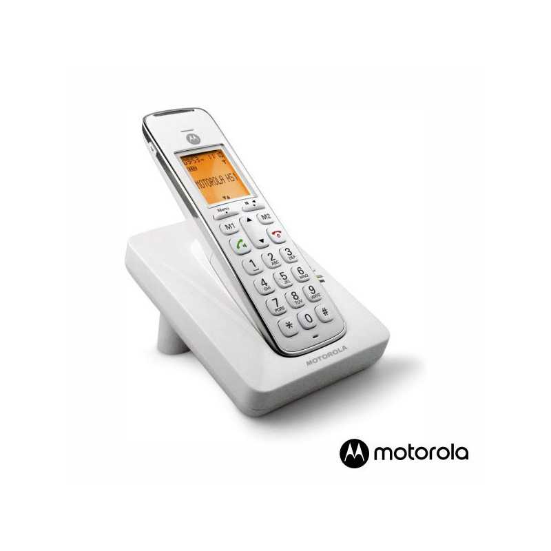 TELEFONE DIGITAL SFIOS BRANCO CD201 MOTOROLA