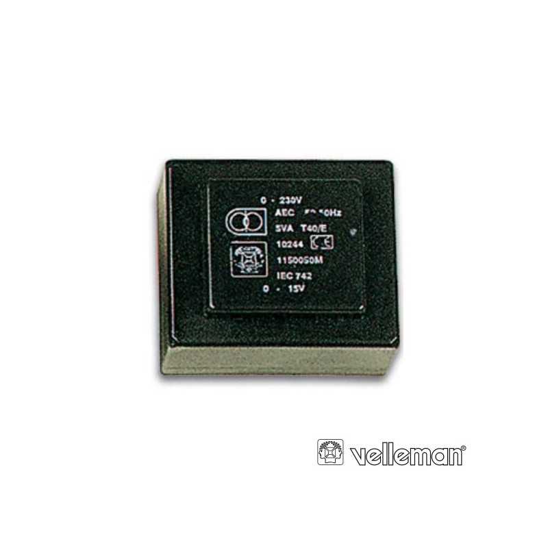 TRANSFORMADOR ENCAPSULADO 07VA 1X15V 1X0046A