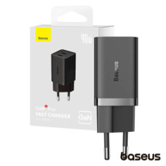 ALIMENTADOR COMUTADO 2X USBC 40W GAN5 PRO BASEUS
