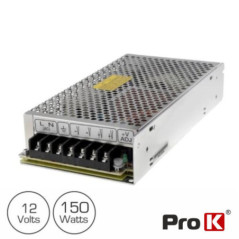 FONTE DE ALIMENTAÇÃO INDUSTRIAL 12V 150W 125A PROK