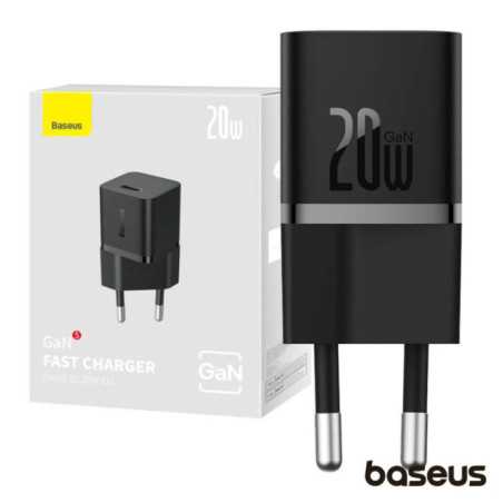 ALIMENTADOR COMUTADO MINIATURA USBC 20W GAN5 BASEUS