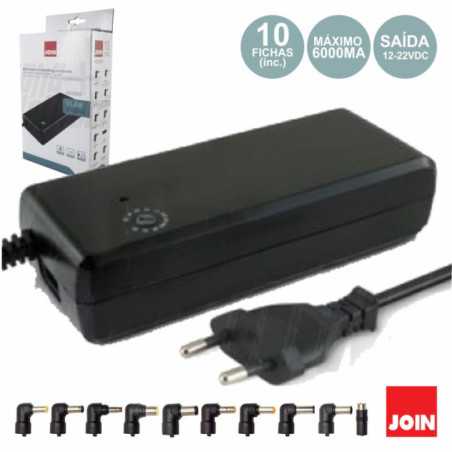 ALIMENTADOR COMPACTO UNIVERSAL 1222V 6A 81W JOIN