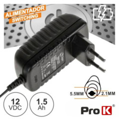 ALIMENTADOR SWITCHING 12V 15A 2155 PROK