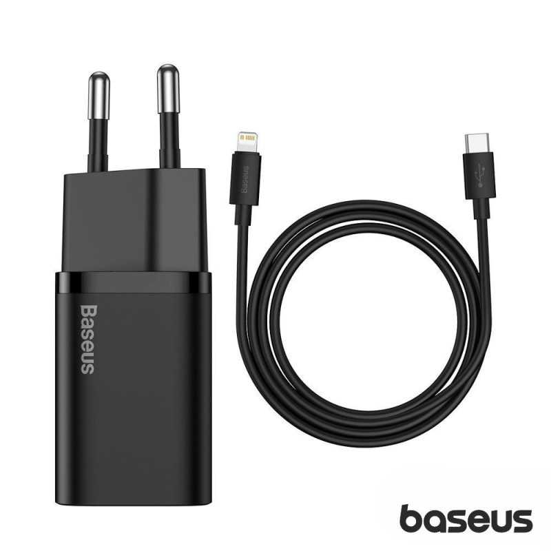 ALIMENTADOR COMUTADO 20W PD SUPER SI CABO LIGHTNING BASEUS