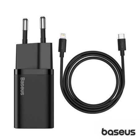 ALIMENTADOR COMUTADO 20W PD SUPER SI CABO LIGHTNING BASEUS