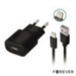 ALIMENTADOR COMUTADO CABO USB LIGHTNING TIPO A FOREVER