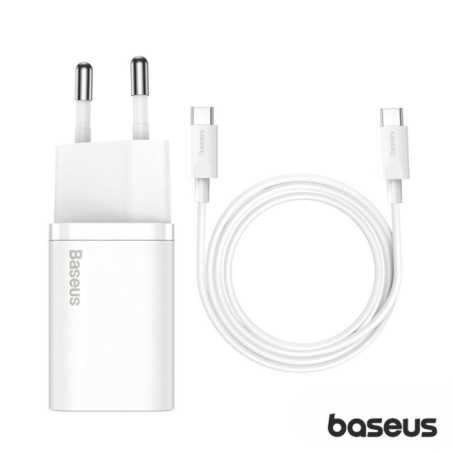 ALIMENTADOR COMUTADO 25W SUPER SI CABO USBC BASEUS
