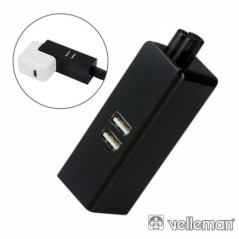 CARREGADOR C 2 SAÍDAS USB 5V21A