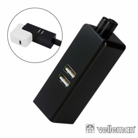 CARREGADOR C 2 SAÍDAS USB 5V21A