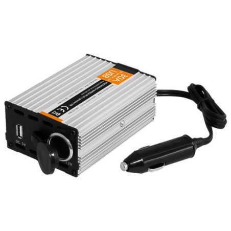 CONVERSOR 24V12V 30A C USB E FICHA ISQUEIRO