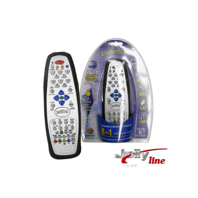 TELECOMANDO UNIVERSAL 8:1 MADE FOR ALL