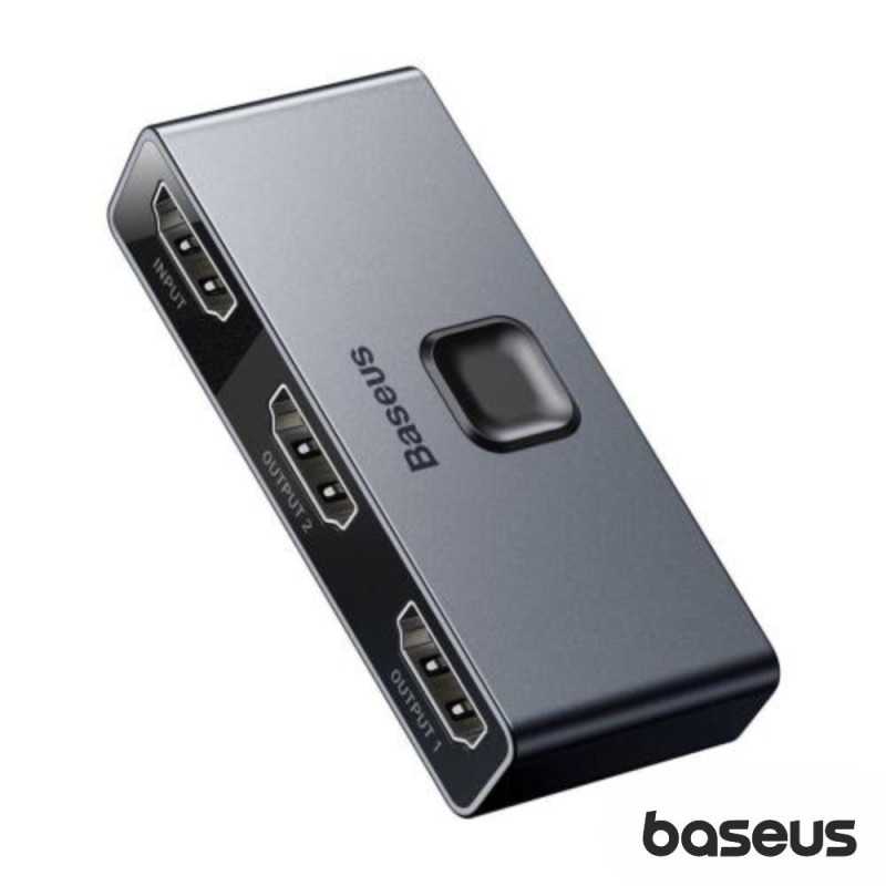DISTRIBUIDOR HDMI 1 ENTRADA 2 SAÍDAS 4K BASEUS