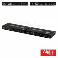EXTENSOR DE SINAL HDMI VIA RJ45 CAT6 LOOP OUT 120M ALPHANET