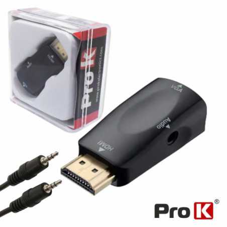 CONVERSOR HDMI VGA CAUDIO PROK