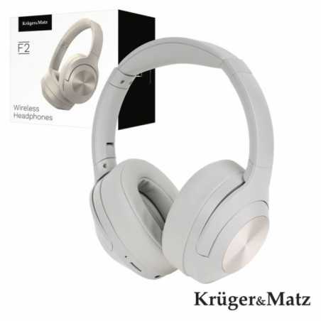 AUSCULTADORES BLUETOOTH S FIOS C MIC ANC F2 KRUGERMATZ