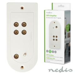 AMPLIFICADOR DE ANTENA C AJUSTE E 4 SAÍDAS 20DB