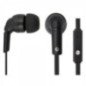 AUSCULTADORES STEREO C FIOS PRETOS