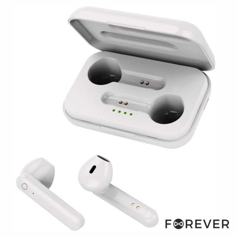 AURICULARES EARBUDS TWS BLUETOOTH BRANCO FOREVER