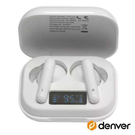 AURICULARES BLUETOOTH 50 C MIC DOCK CARREGAMENTO DENVER