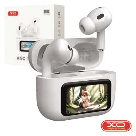 AURICULARES EARBUDS C DISPLAY TWS ANCENC BT 54 BRANCO XO