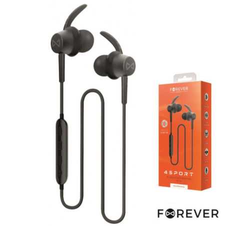 AUSCULTADORES BLUETOOTH S FIOS MIC PRETO FOREVER
