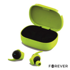 AUSCULTADORES BLUETOOTH V50 MIC VERDE FOREVER