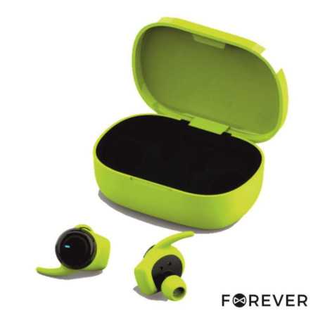 AUSCULTADORES BLUETOOTH V50 MIC VERDE FOREVER
