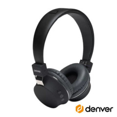 AUSCULTADORES BLUETOOTH S FIOS PRETO DENVER