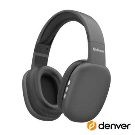 AUSCULTADORES BLUETOOTH S FIOS PRETO MIC DENVER