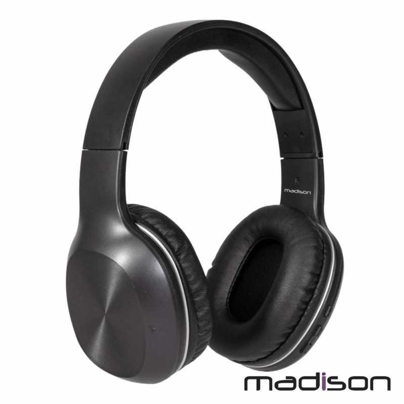 AUSCULTADORES BLUETOOTH S FIOS BAT CANCEL RUÍDOS MADISON