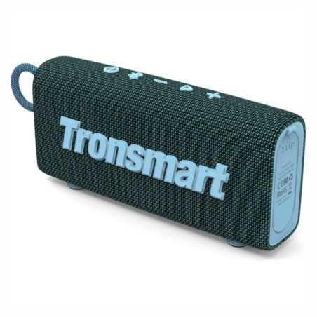 COLUNA BLUETOOTH V53 10W AZUL IPX7 TWS TRONSMART