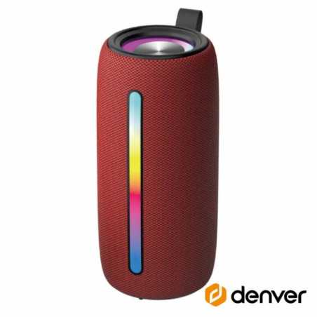 COLUNA BLUETOOTH PORTÁTIL RGB TWSBATSDMP3USB DENVER