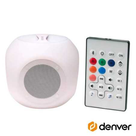 COLUNA BLUETOOTH PORTÁTIL BATMP3 C EFEITOS LUZ DENVER