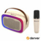 COLUNA BLUETOOTH PORTÁTIL C MICRO 100W AUXUSBSDBT DENVER