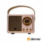 COLUNA BLUETOOTH 30W BLUETOOTH 50 ROSA DENVER