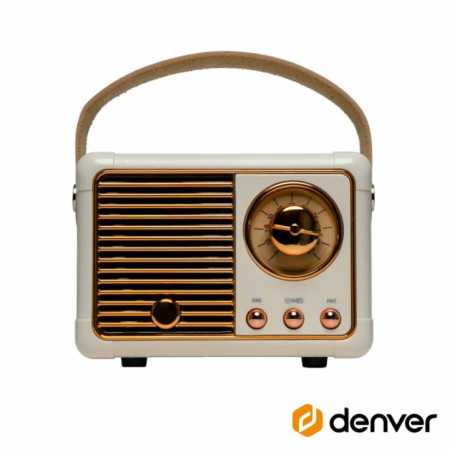 COLUNA BLUETOOTH 30W BLUETOOTH 50 BRANCO DENVER