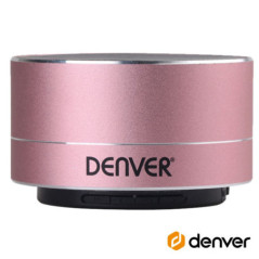 COLUNA BLUETOOTH PORTÁTIL BATMP3 ROSA DENVER
